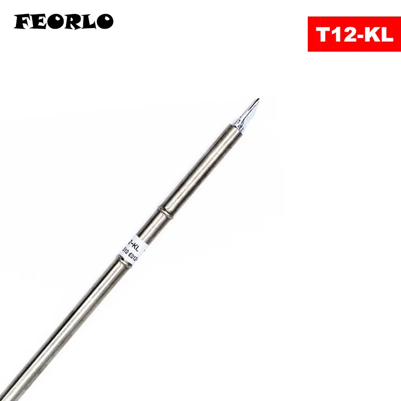 ПАЯЛЬНЫЕ НАКОНЕЧНИКИ FEORLO T12 T12-K KF KR KU KL для паяльной станции с припой HAKKO FX951 STC STM32 OLED