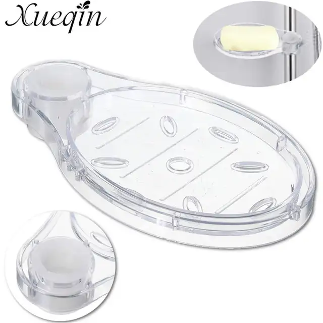 Buy 22mm Plastic Shower Rail Soap Dishes Box Soap