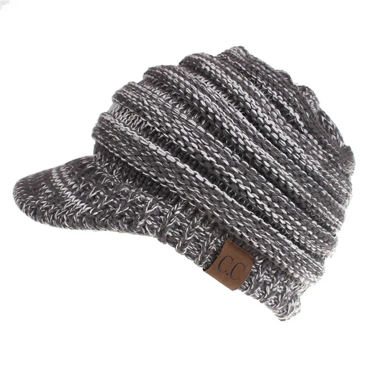 2018 New Autumn And Winter Fashion Lady Warm Hat For Women's Caps Skullies & Beanies Wool Acrylic Casual Solid Hat ACI126 (29)
