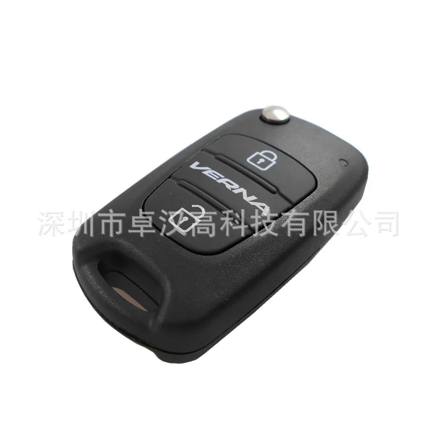 

For Hyundai HCD-7 / HCD-8 / HCD-9 Talus Instead of Original Factory Auto Car Key 3 Buttons VERANA Change Car Key Shell
