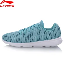 Li-Ning/Женская E-RUN обувь для бега Воздухопроницаемый Легковесный подклад удобная спортивная обувь для фитнеса кроссовки ARBN078 XYP679