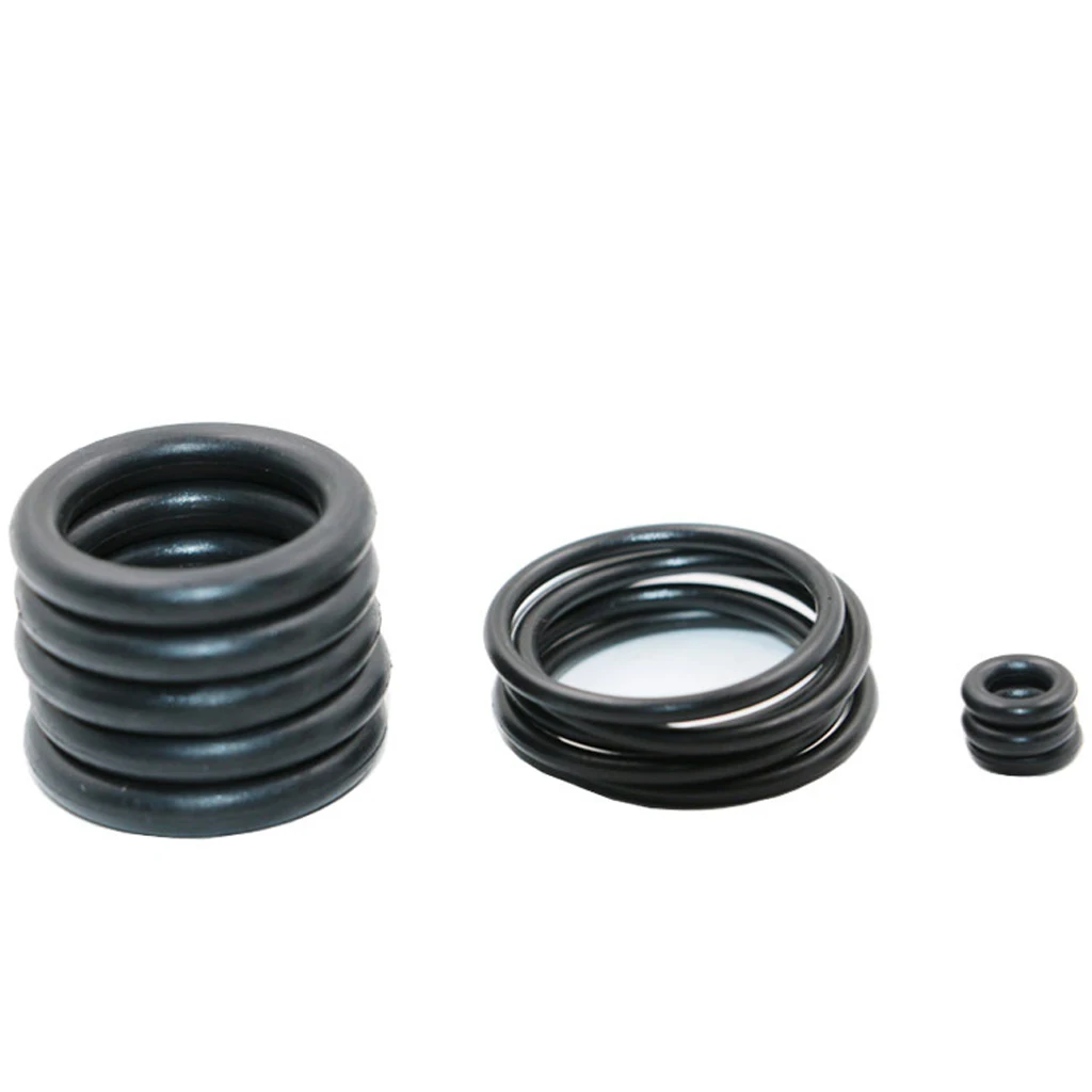 225pcs O-Ring Washer Seals Assortment Watch Gaskets Set for Workshops Garages Plumbing Services
