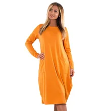 2018 Plus Size women dress 5XL 6XL Winter Dresses warm velvet Dress big casual loose Women Clothing Vestidos long sleeve female