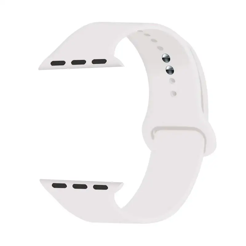 Joyozy Sports soft silicone interchangeable apple watch band 42mm 38mm 40mm 44mm for iWatch series 5/4/3/2/1 apple watch band