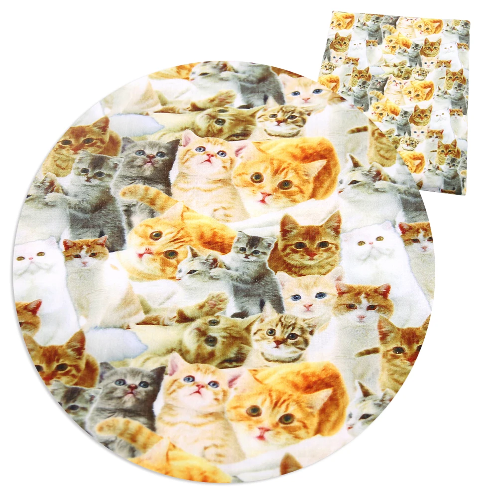 David accessories 50*145 см пэчворк Полиэстеровая хлопчатобумажная ткань для собак и кошек