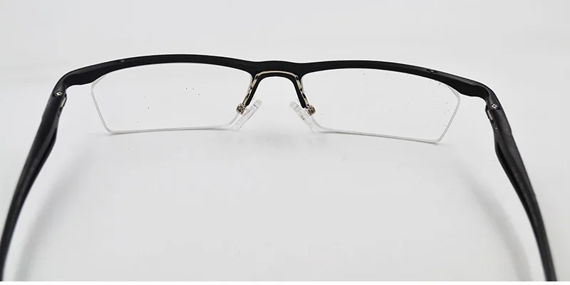 Для мужчин близорукость очки Semirim Алюминий магния кадр мужской Бизнес Оправы для очков близорукие укороченным зрячие очки L3