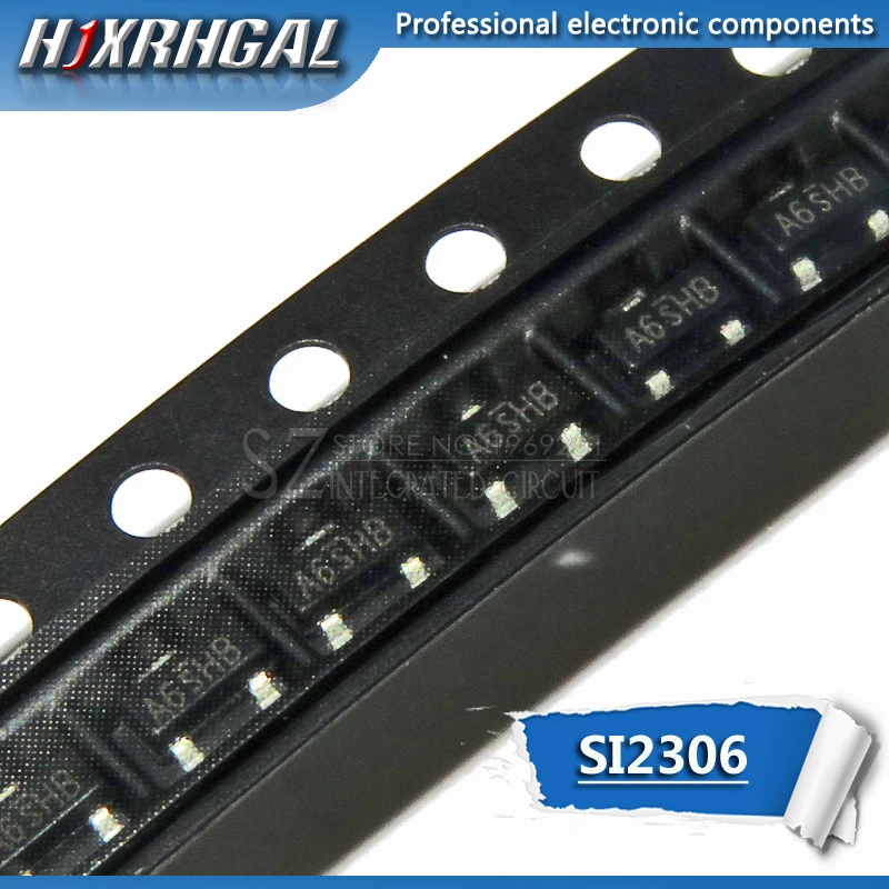 Новые и оригинальные SI2302D SI2307 SI2301 SI2305 SI2306 SOT23 IC HJXRHGA 50 шт.|Интегральные схемы| |