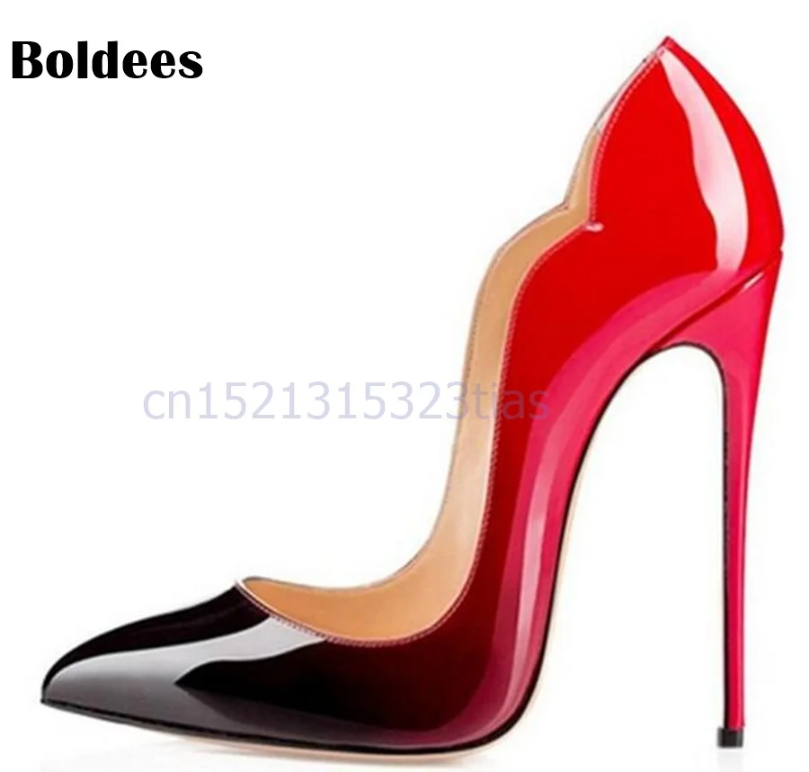 Женские туфли лодочки на высоком каблуке 12 см с острым носком|party shoes|party shoes womenshoes
