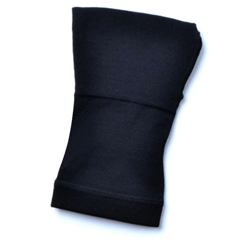 Высокий эластичный браслет Половина перчатки бадминтон Tenis волейбол Велоспорт Защита запястья руки поддерживающие перчатки тренажерный зал защита
