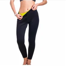 Утягивающие штаны для похудения, термо-неопреновые Шейперы для тела в сауне, женские утягивающие штаны для похудения