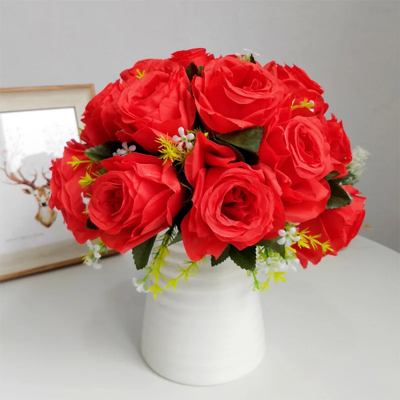 Number 9 Свадебный Dekoratif Vazo Florero Gold Vaas Ceramica Suculenta аксессуары современный ВАСО де Флор Teraryum украшение для дома ваза для цветов - Цвет: Number 9