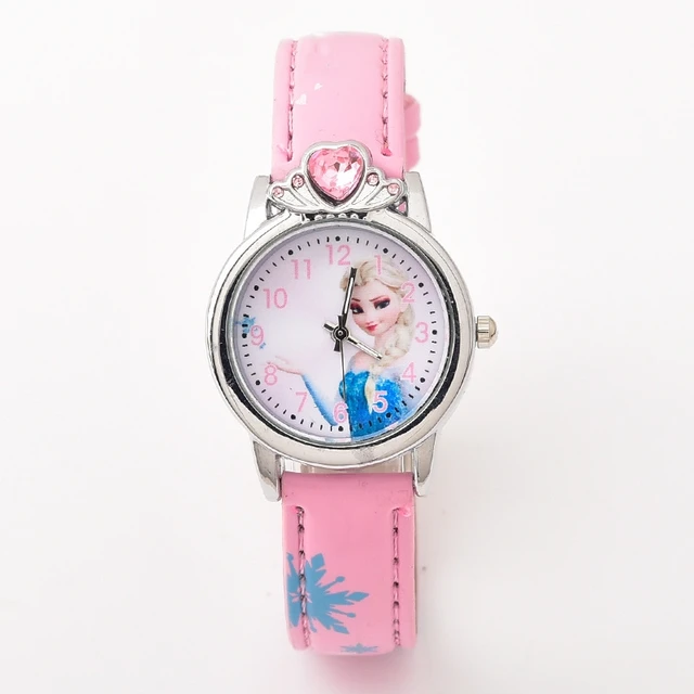 2018 princess Quartz Kids Sports fashion cartoon leather Watch Wristwatch for Bo 2018 princess Quartz Kids Sports fashion cartoon leather Watch Wristwatch for Bo