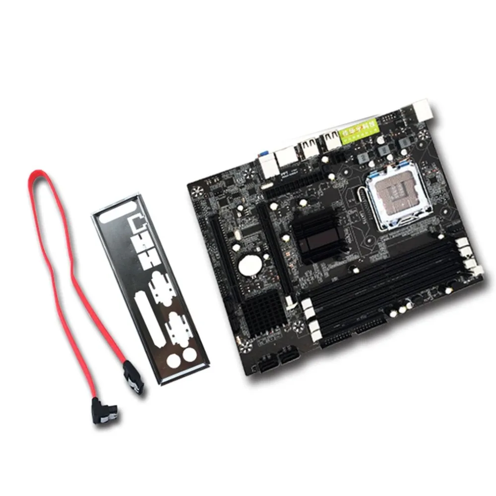 

P45 Computer Fast Ethernet Mainboard Motherboard 771/775 Dual Board DDR3 Support 4 Slots 800 Dual Channel Motherboard