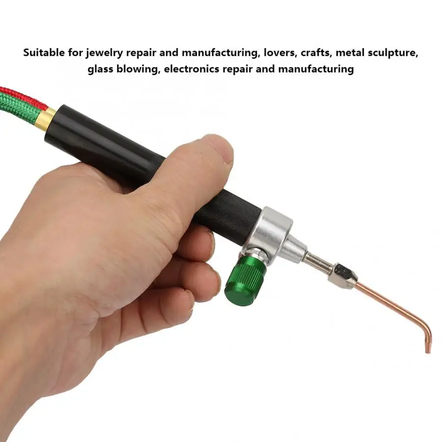 Мини кислородный газовый фонарь ацетиленовый сварочный, паяльный пистолет набор инструментов+ 5 шт. сменный наконечник
