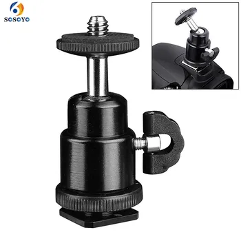 

Hot Shoe Adapter Stand 1/4 Screw Cradle Ball head Tripod For Gopro 8 7 6 5 4 3 Xiaomi Yi Dji OsmoAction Camera Accessories