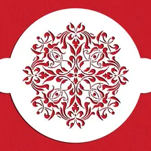 Аэрограф трафарет для украшения торта мед французский медальон