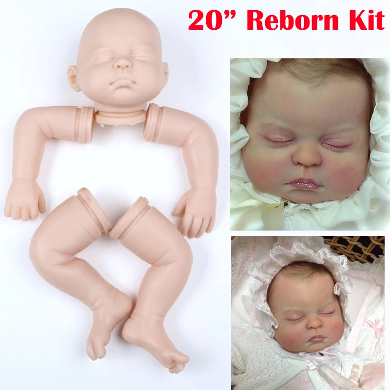 Набор reborn Неокрашенный силиконовый Reborn Baby кукольные наборы для 2" DIY reborn girl части куклы игрушки аксессуары bebe набор reborn