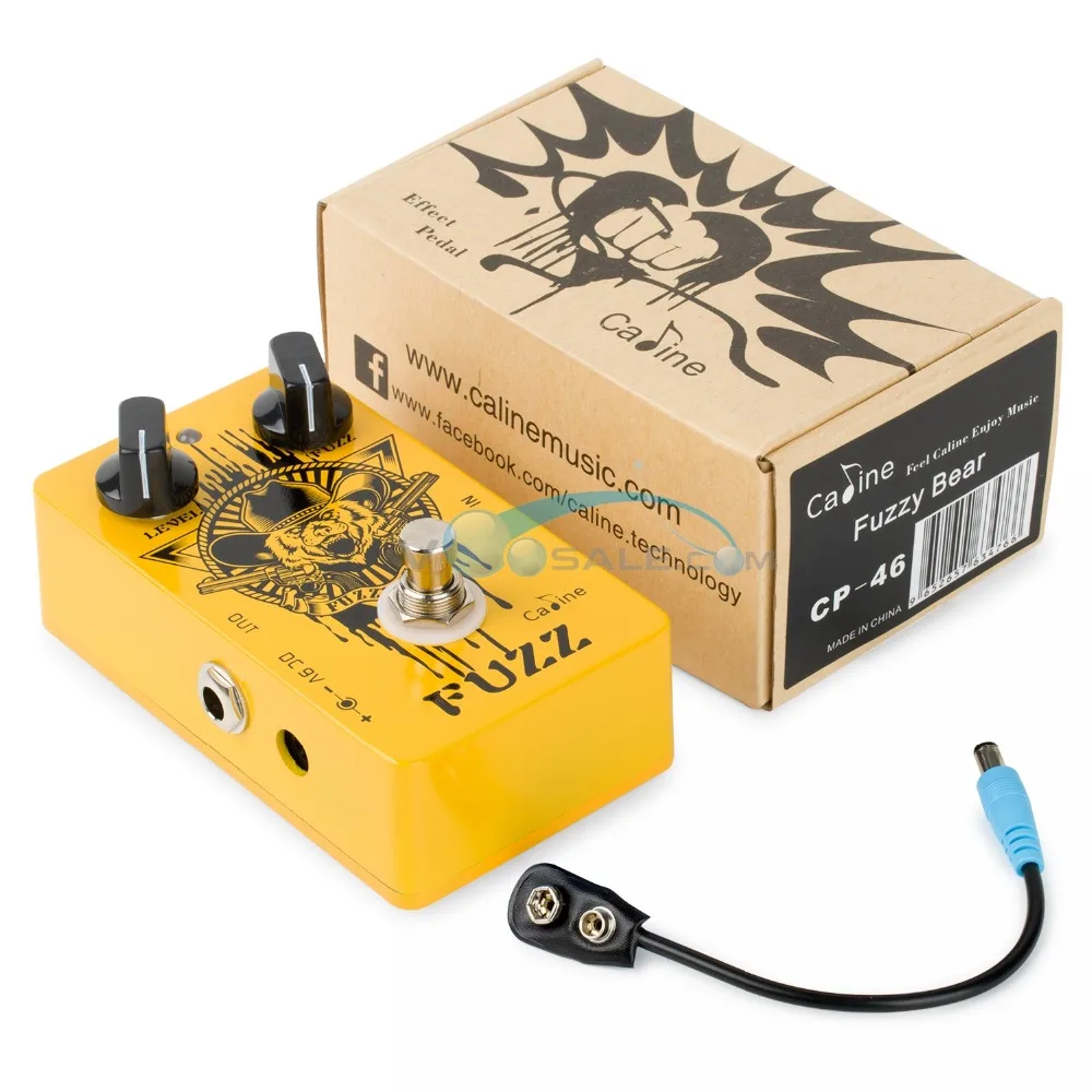 Caline CP-46 Fuzzy Bear Fuzz Guitar Effect Pedal 2 Caline CP-46 Fuzzy Bear Fuzz Guitar Effect Pedal 2