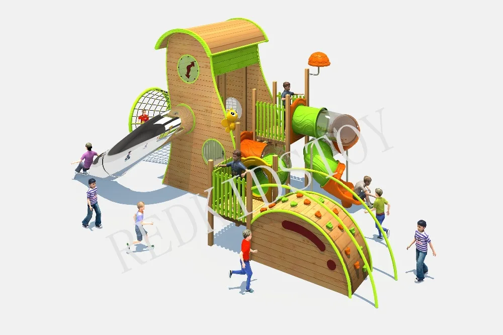 BEST 2019 New Fantastic Bell Tower Themed Playground Equipment for Park
