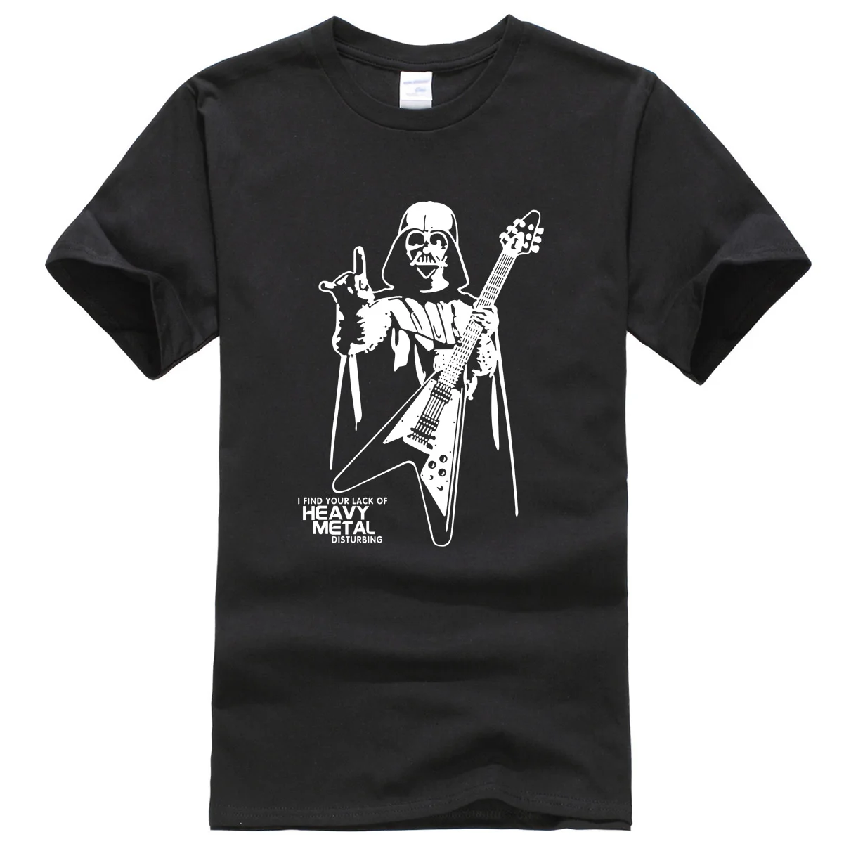 

T-shirts summer Darth Vader short sleeve men's T-shirt Heavy Metal funny pattern brand-clothing crossfit t shirt men tops tees