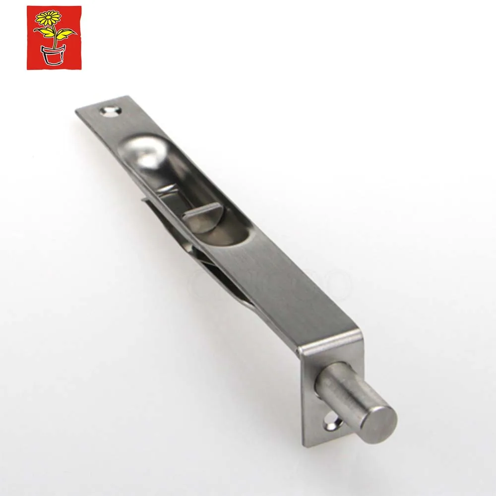 6 Inch concealed door bolts 304 Stainless steel decorative slide bolts