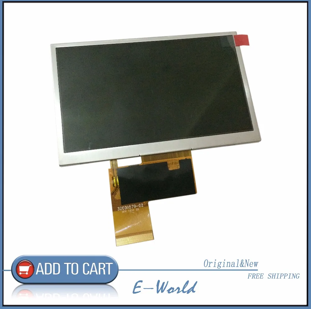 

Original and New 5inch LCD screen Innolux AT050TN33 V.1 32000579-02 for MP4 GPS free shipping