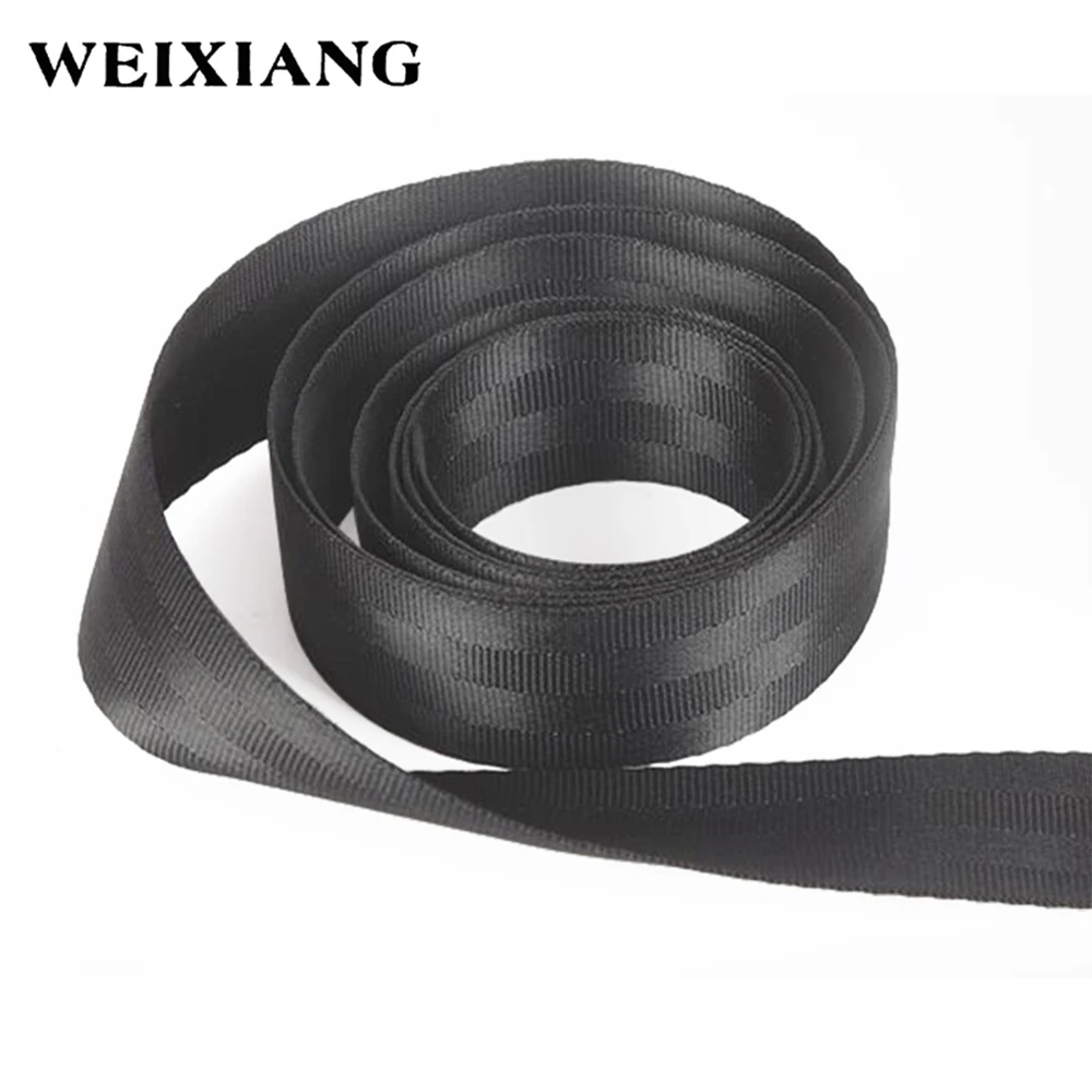 Roll Seat Belt Webbing Strap 38mm Wide Baby Car Seat Stroller Safety Belt Harness Webbing Straps