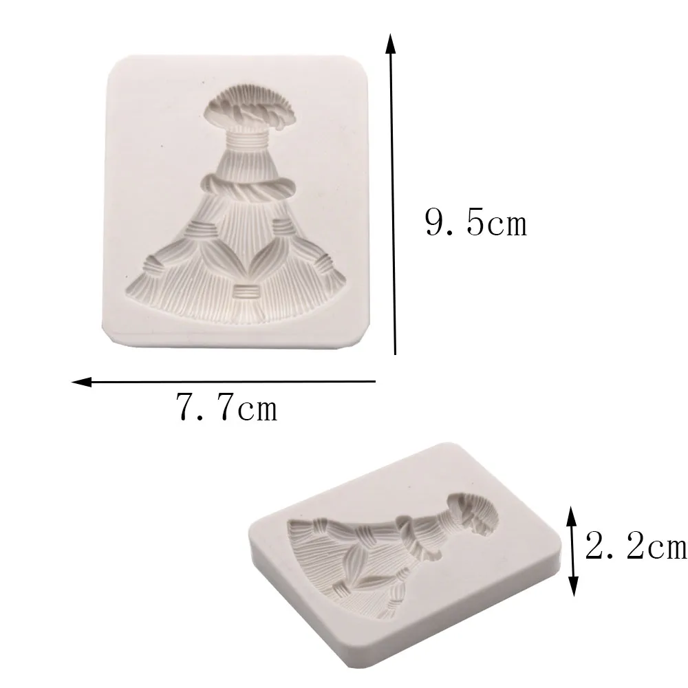 Веревочная метла форма мягкие конфеты силиконовая форма помадка торт украшение инструмент шоколадная форма