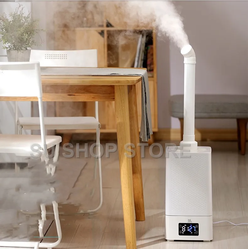 Industrial Air Ultrasonic humidifier Mute Commercial Supermarket Vegetables Mist Maker 11L Fogger Spray Anion Humidifiers