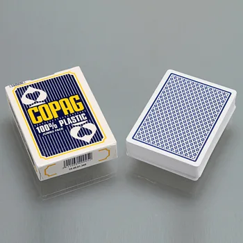 

1 pcs / Lot Texas Holdem Plastic playing card game poker cards Waterproof and dull polish blue PVC Board games
