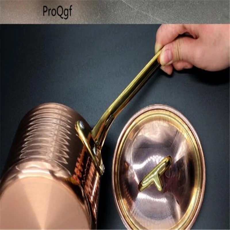 

1pcs Three layer Copper Sauce Pan 8cm 10 12 14 16 18 20cm choice