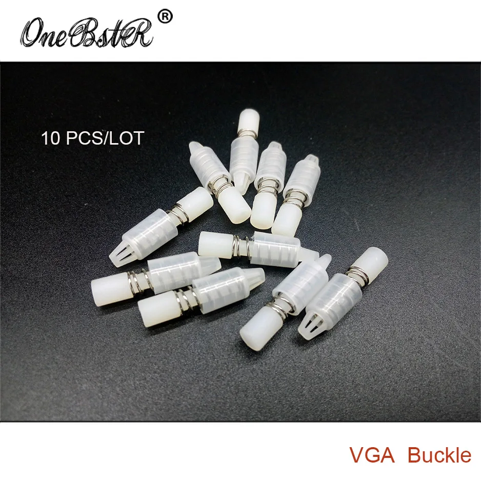 10Pcs/Lot Computer Graphics VGA CPU Buckle Fan Radiator Spring Retaining Screw Nail Glue