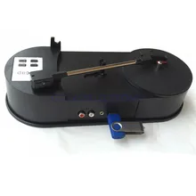 2017 new phonograph player recorder, convert vinyls to mp3 into USB disk or Micro SD Card directly, no PC need, Free shipping