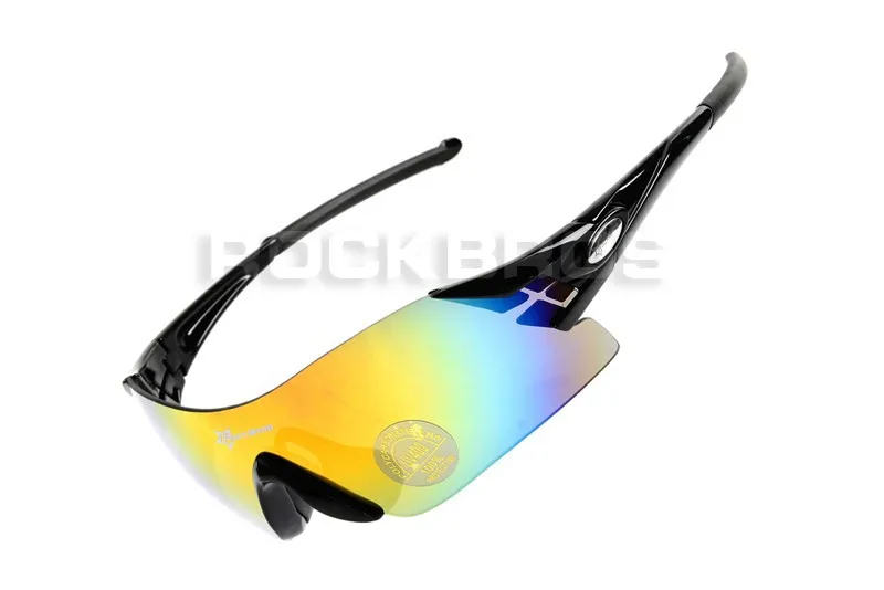 ROCKBROS UV400 походные солнцезащитные очки MTB альпинистские велосипедные очки для спорта на открытом воздухе ветрозащитные очки с полной рамкой мужские велосипедные очки - Цвет: 10023