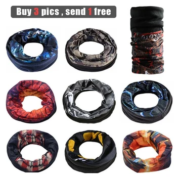 

ROCKBROS Fleece Thermal Hiking Scarf Bandana Neck Warmer Face Mask Scarfs Outdoor Sports Bicycle Motor Cycling Running Bandanas
