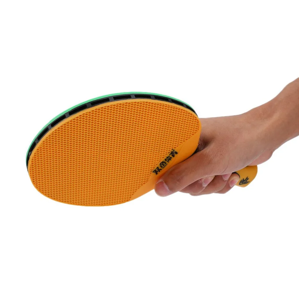Двойная рыбка Professional резиновая пластиковая ракетка для настольного тенниса лезвие с двойным лицом-в пинг-понг ракетка резиновая ОРИГИНАЛ