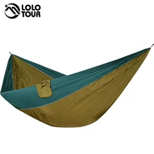 2-3 человека Открытый Кемпинг гамак палатка большой размер гамак Зеленый Качели Hamac подвесное кресло спальная кровать Hamak 320*200 см