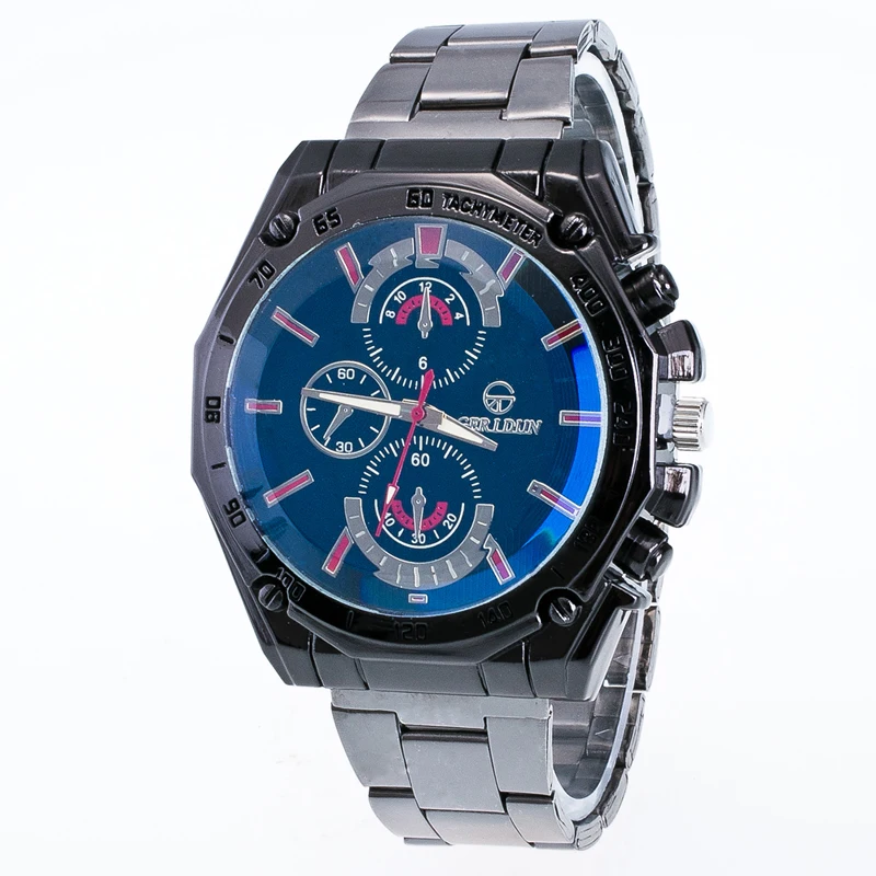 Blue Ray Glass Quartz men Watches Top GERIDUN Brand Men Military Wrist Watches Full Steel Men Sports Watch Relogio Masculino blue ray glass quartz men watches top geridun brand men military wrist watches full steel men sports watch relogio masculino