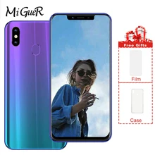 MEIIGOO S9 6,1" FHD полноэкранный мобильный телефон с функцией распознавания лица 5000 мАч 4 Гб ОЗУ 32 Гб ПЗУ Android 8,1 восьмиядерный смартфон MTK6750T 4G LTE