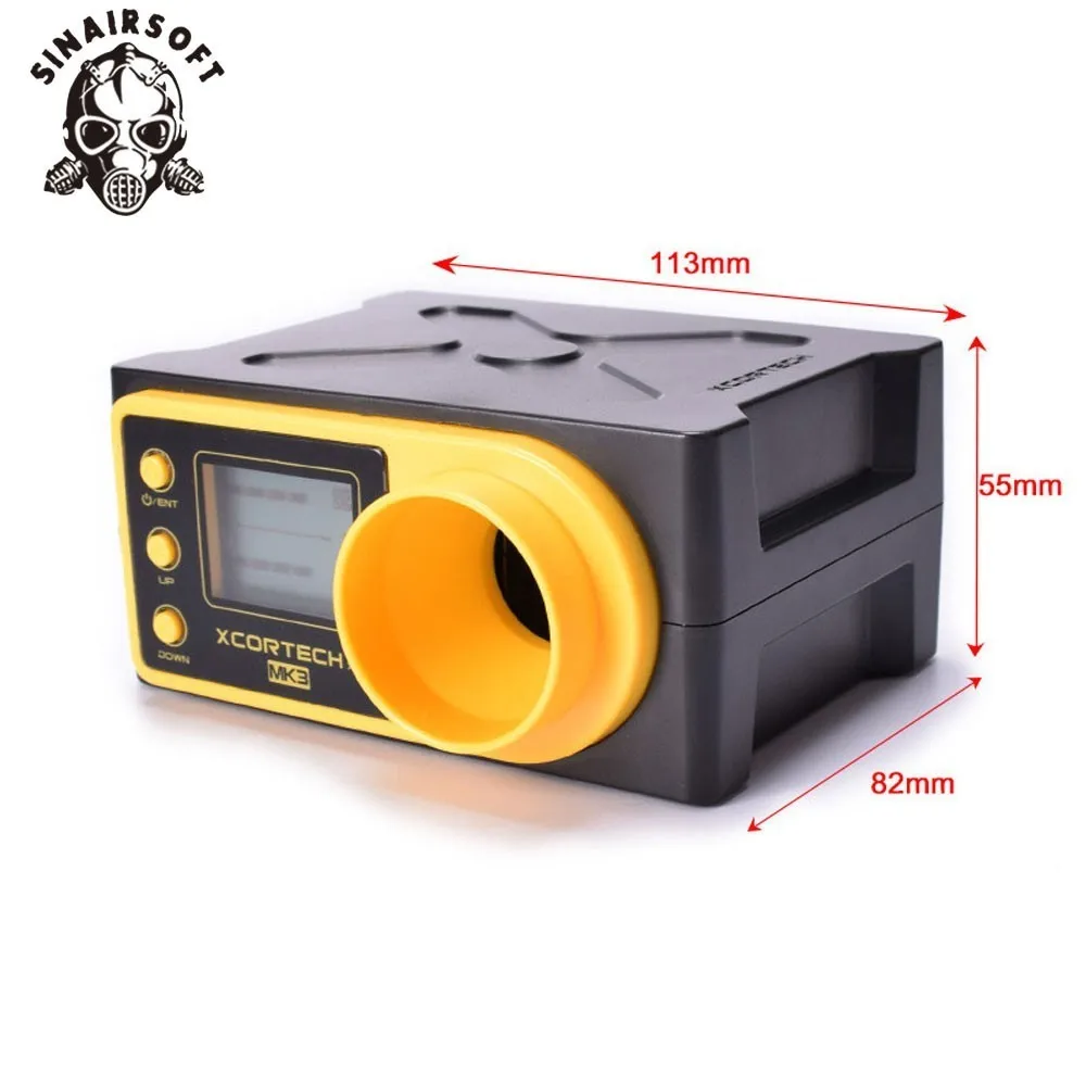 SINAIRSOFT Тактический X3200 XCORTECH MK3 высокотехнологичный тестер скорости стрельбы в
