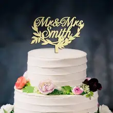 Фамилия торт Топпер, каллиграфия свадебный торт Топпер, пользовательские Mr Mrs торт Топпер, персонализированные торт Топпер