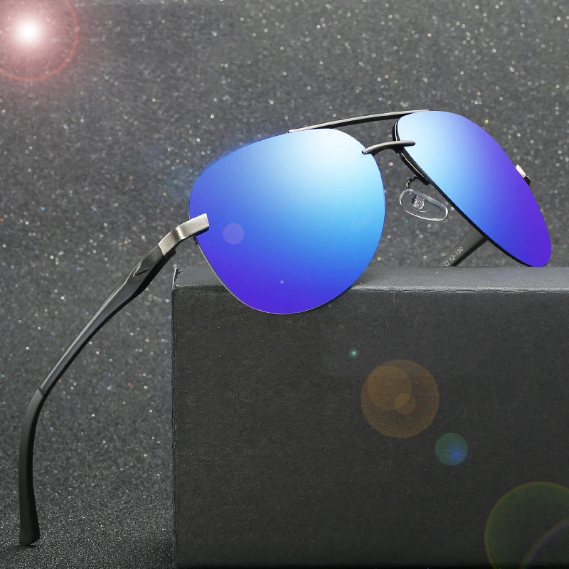High Quality Brand Designer Polarized Sunglasses Men Retro Vintage Driving Sun Glasses For Male Sunglass Shades UV400 | Аксессуары для