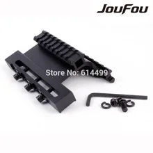 JouFou Tactical Gen 3 AK Series Double Weaver Picatinny Side Rail Mount Quick Detachable AK47U Accessories