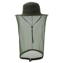 Сопротивление комаров шляпу Для женщин вождения, рыбной ловли Садоводство головы Уход за кожей лица Чистая Скрытая защиты ошибка пчелы Пеший Туризм Полезные Прочный