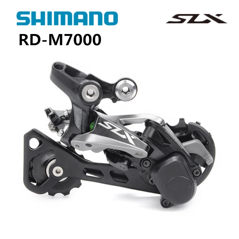 

Shimano SLX RD M7000 GS 11S Speed Middle Cage Rear Derailleurs Mountain Bike Shadow System Locking Button