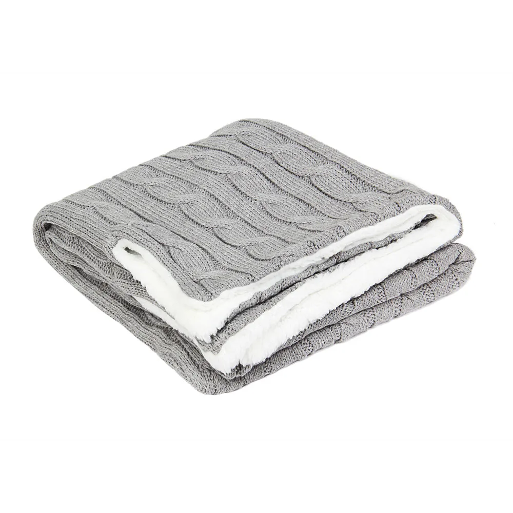 

Winter Warm Baby Blankets Button Knitted Crochet Sweater Thick Warm Baby Stroller Swaddle Wrap Newborn Sleeping Cover Bag