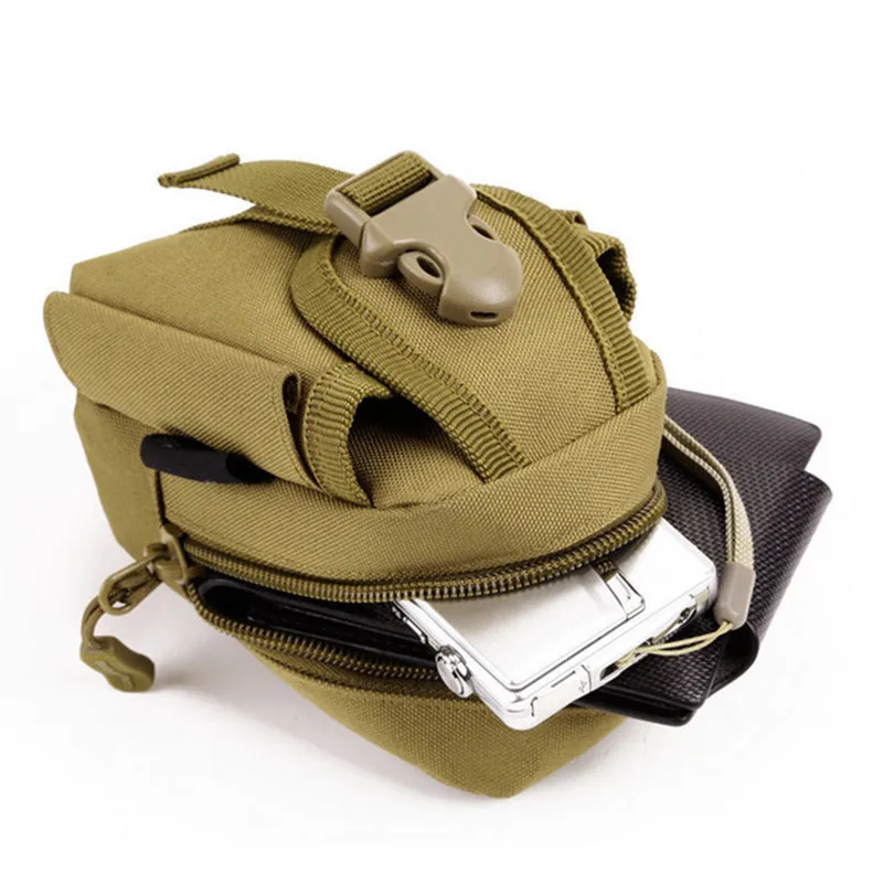 Открытый мини мульти-funture военный тактический Molle камуфляж поясная сумка Hangbag мобильный телефон водостойкая нейлоновая сумка для