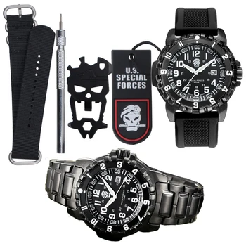 

EDC GEAR Survival Watch Bracelet Waterproof Watches For Men Women Camping Hiking Military Tactical Gear Outdoor Camping tools