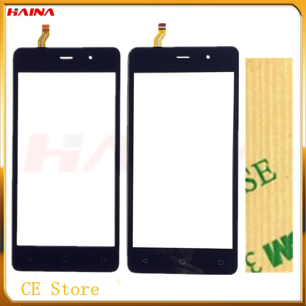 

New 4.5 inch phone touchscreen For DEXP Ixion Es245 Evo touch Screen Glass sensor panel lens glass replacement+3M Tape