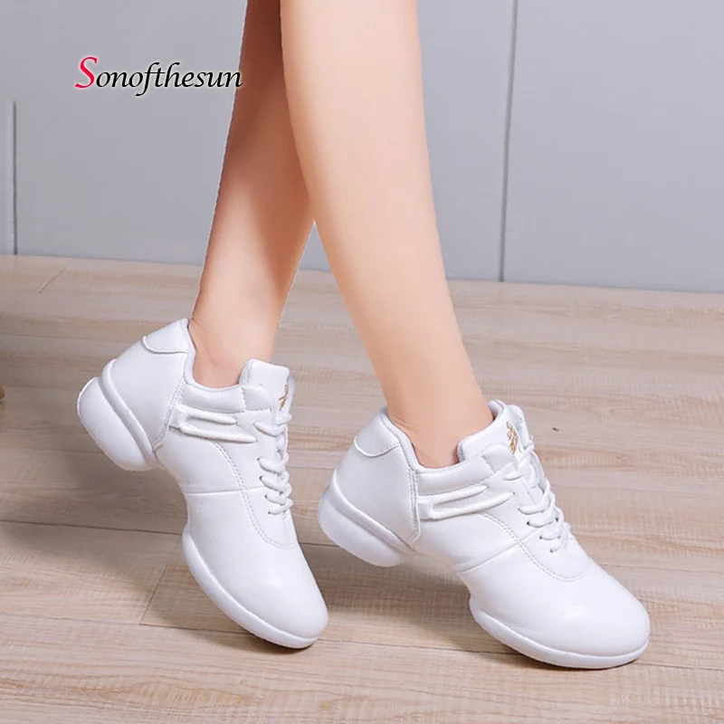 Women's Dance Shoes Breathable Jazz Ballet Latin Dance Shoes Women Modern Dance Sneakers Shoes Size 35-41